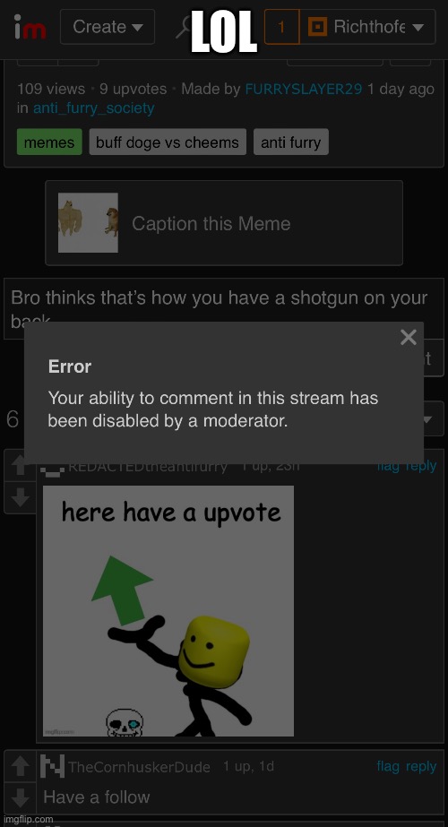 LOL | made w/ Imgflip meme maker