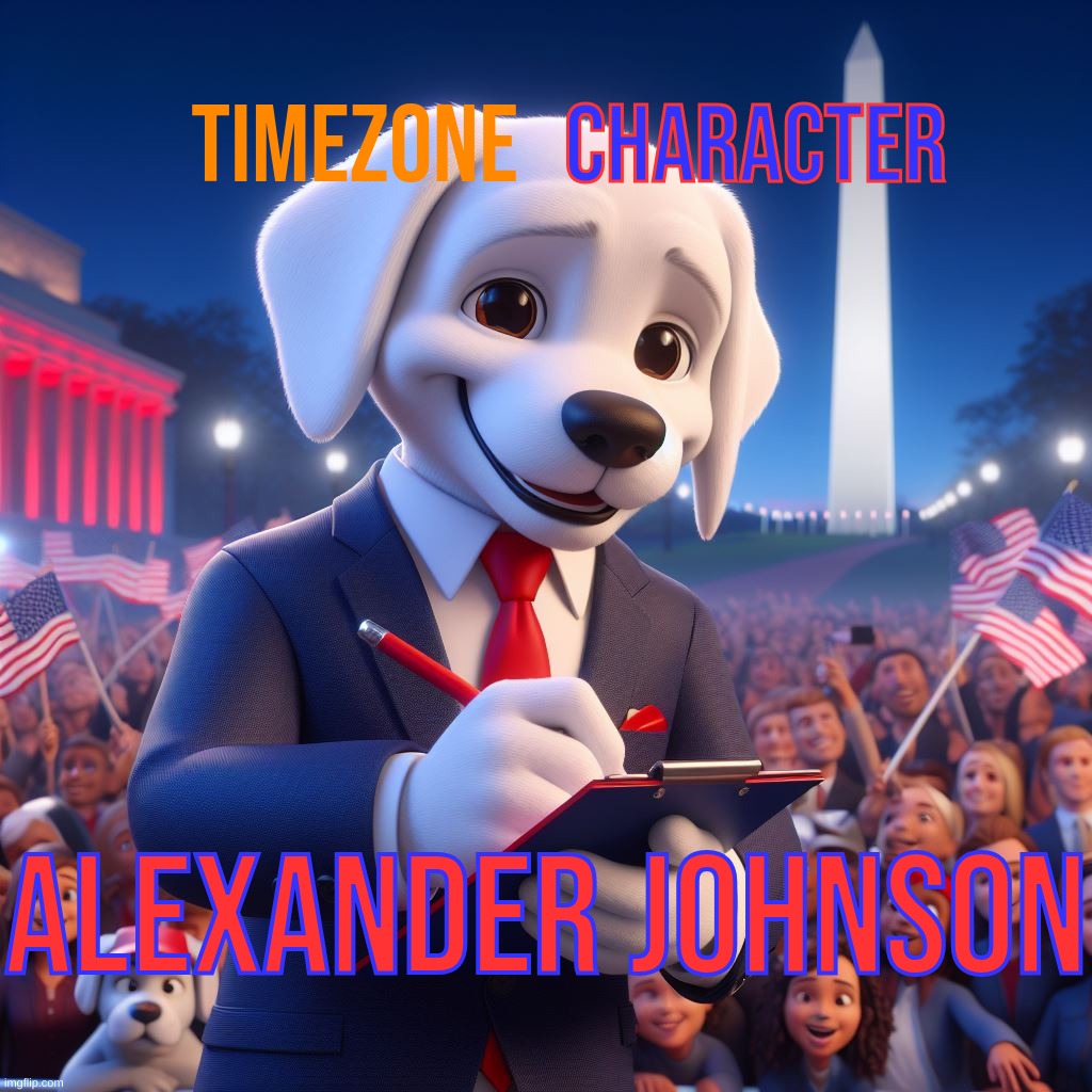 TimeZone Character(Official Introduction): Alexander Johnson | TIMEZONE; CHARACTER; Alexander Johnson | image tagged in timezone | made w/ Imgflip meme maker