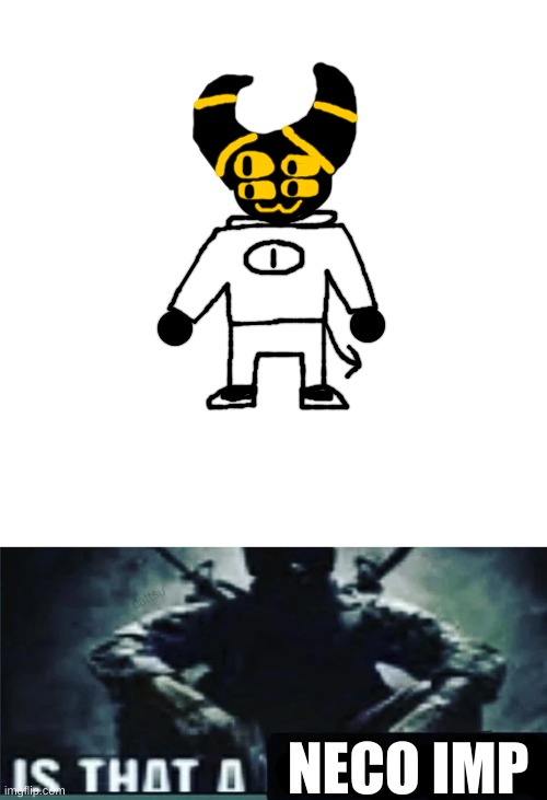 there is no way | NECO IMP | made w/ Imgflip meme maker