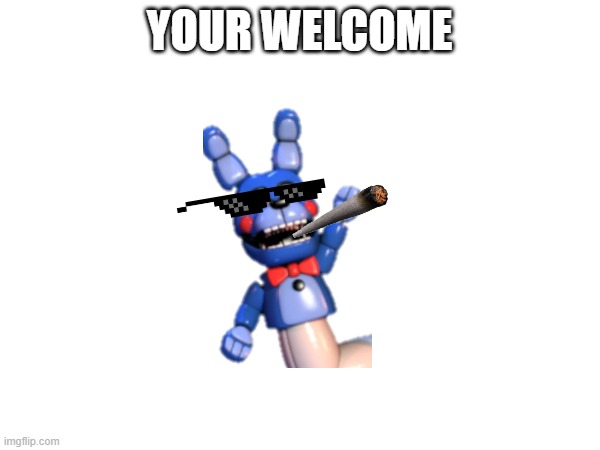 YOUR WELCOME | made w/ Imgflip meme maker