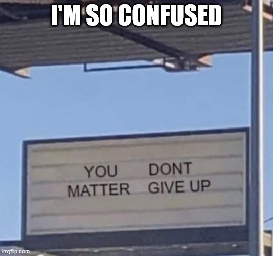 I'M SO CONFUSED | image tagged in durl earl | made w/ Imgflip meme maker