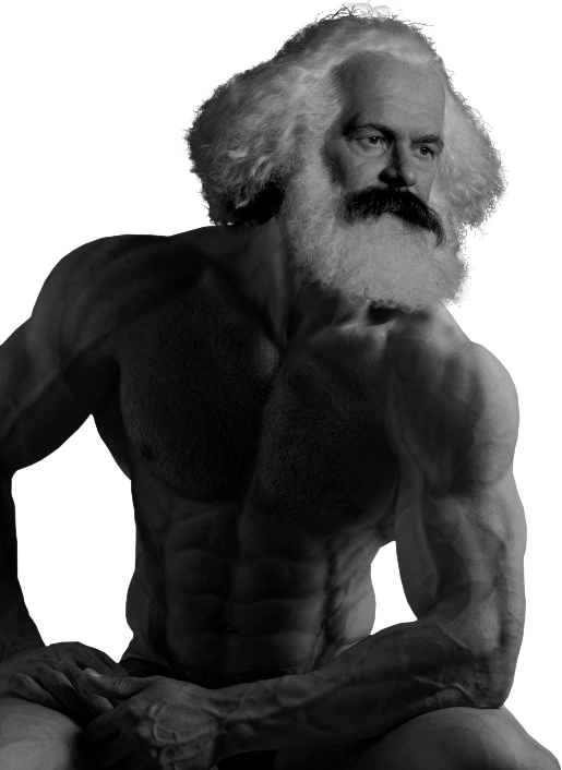 High Quality Karl Marx Blank Meme Template