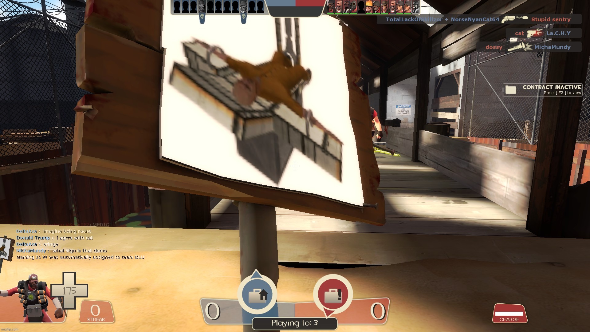 new objector decal | made w/ Imgflip meme maker