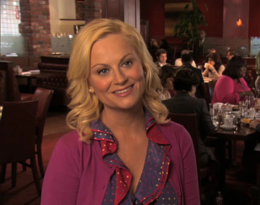 High Quality Leslie Knope Galentine's Day Blank Meme Template