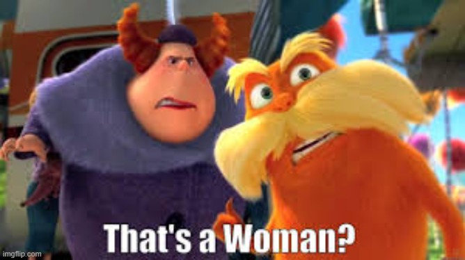 That's a what now? | image tagged in that's a woman | made w/ Imgflip meme maker