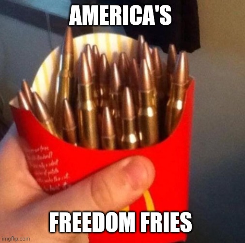 Freedom Fries | AMERICA'S; FREEDOM FRIES | image tagged in freedom fries,america,fries | made w/ Imgflip meme maker