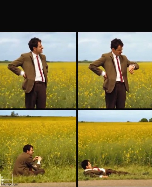 Mr bean waiting | image tagged in mr bean waiting | made w/ Imgflip meme maker