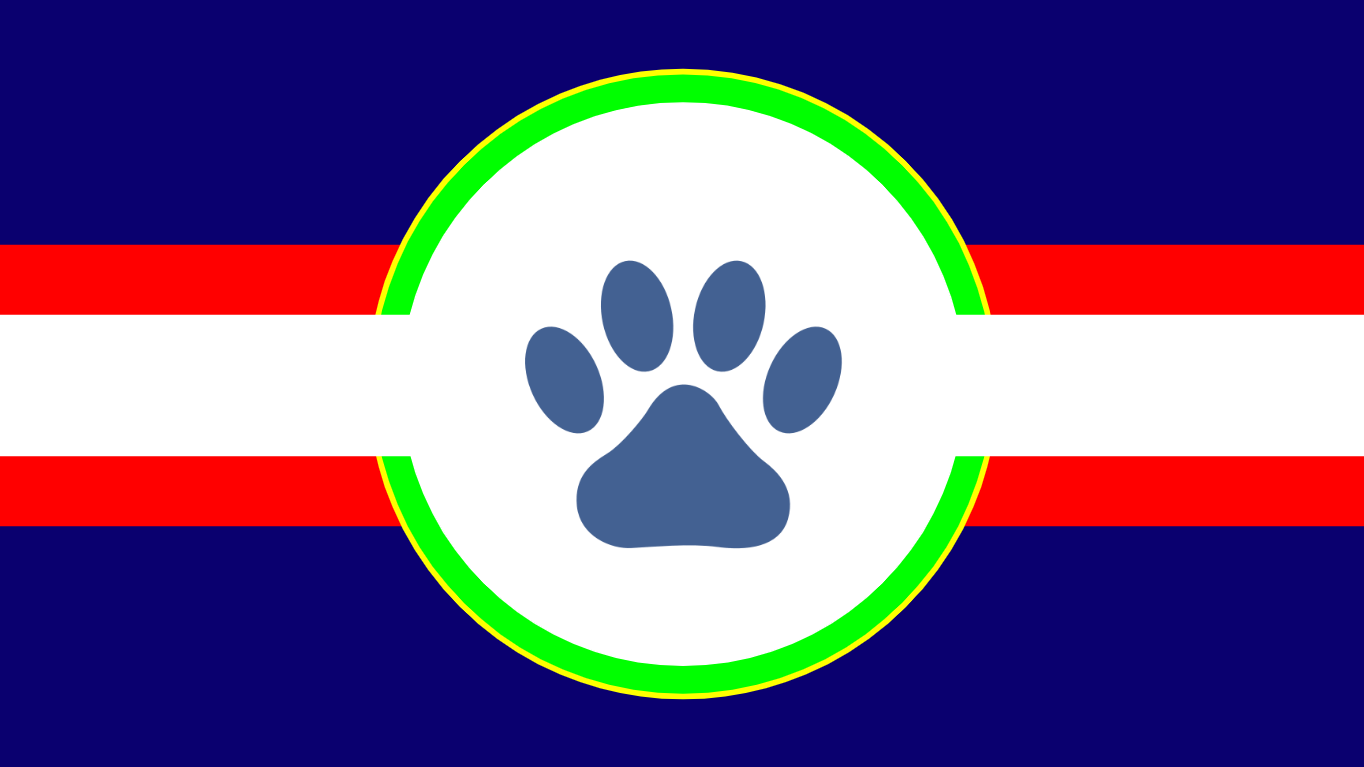 Furry Federation Flag(concept) Blank Meme Template