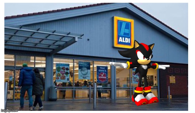 I AM AT ALDI | image tagged in aldi | made w/ Imgflip meme maker