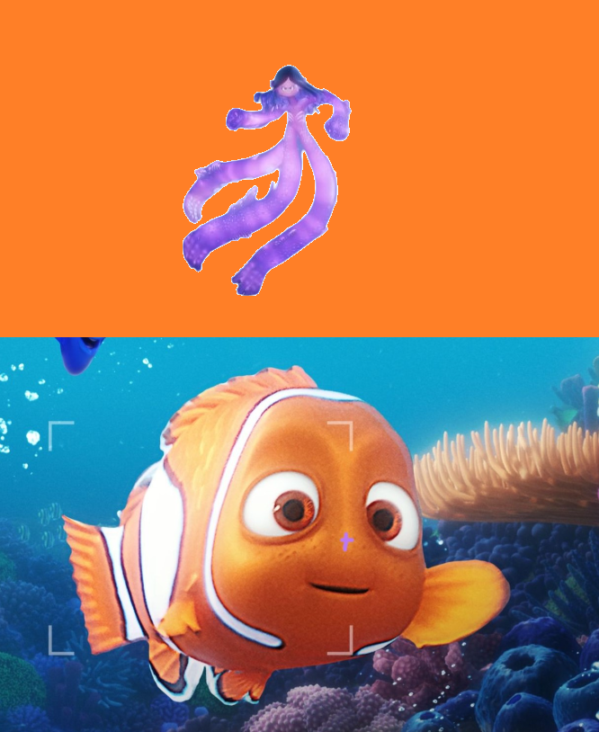 High Quality Little Ruby, Big Nemo Blank Meme Template