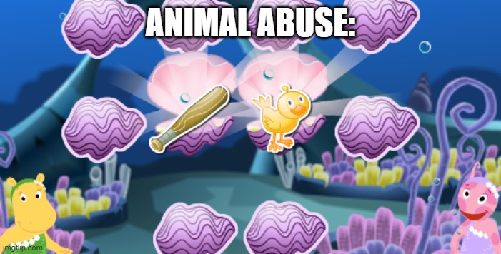 Da hell | ANIMAL ABUSE: | made w/ Imgflip meme maker