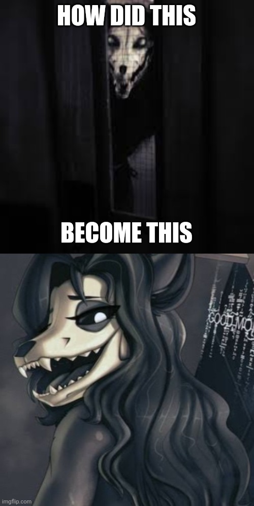 HOW DID THIS; BECOME THIS | image tagged in scp-1471 | made w/ Imgflip meme maker