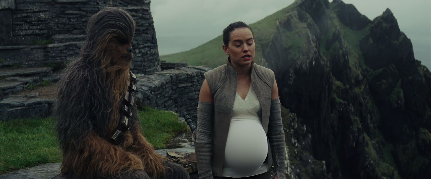 Pregnant Rey Blank Meme Template