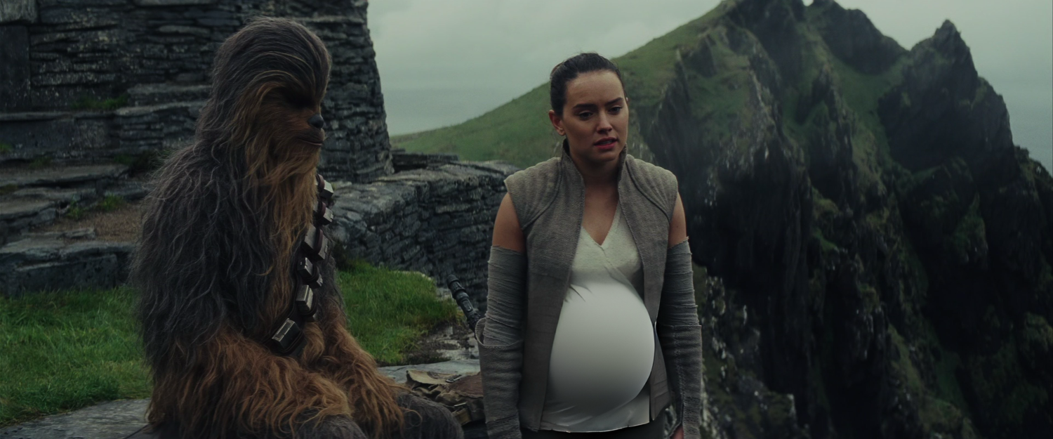 Pregnant Rey Blank Meme Template