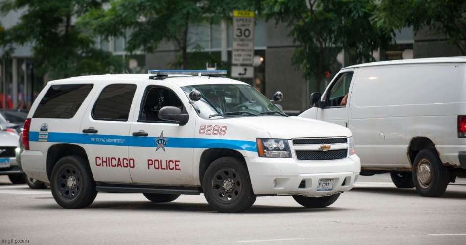 chicago police car | image tagged in chicago police car | made w/ Imgflip meme maker