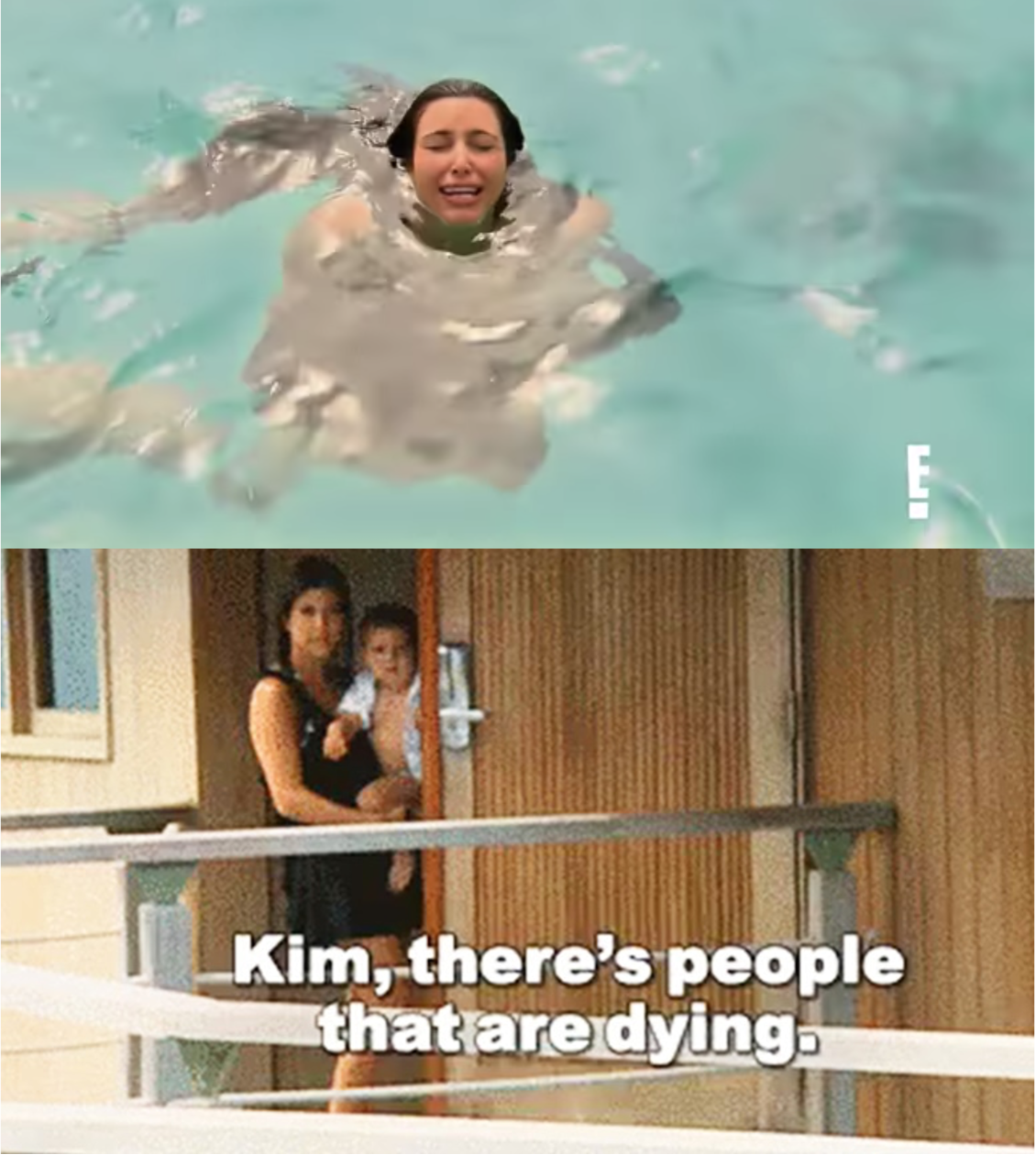High Quality Kim there's people that are dying Blank Meme Template