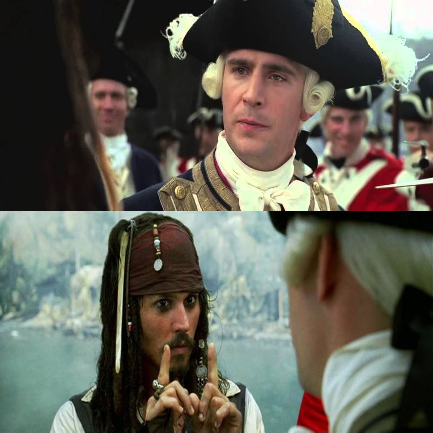 JACK SPARROW BUT YOU HAVE HEARD OF ME Blank Meme Template
