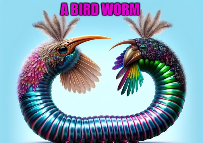 A BIRD WORM | made w/ Imgflip meme maker