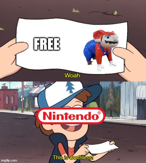 Nintendo meme | image tagged in mario | made w/ Imgflip meme maker