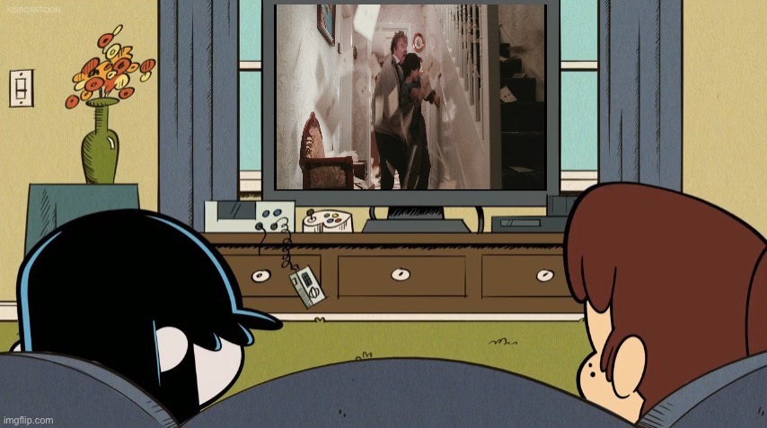 Lucy, and Lynn watching HARRY POTTER | image tagged in the loud house,harry potter,deviantart,memes,hogwarts,jk rowling | made w/ Imgflip meme maker