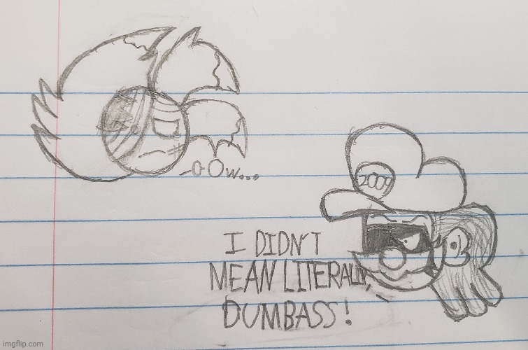 Goofy ahh doodle in class: Boredom 2 [Aftermath] | image tagged in school,class,drawing | made w/ Imgflip meme maker