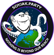 SoyJak.Party Logo Meme Template