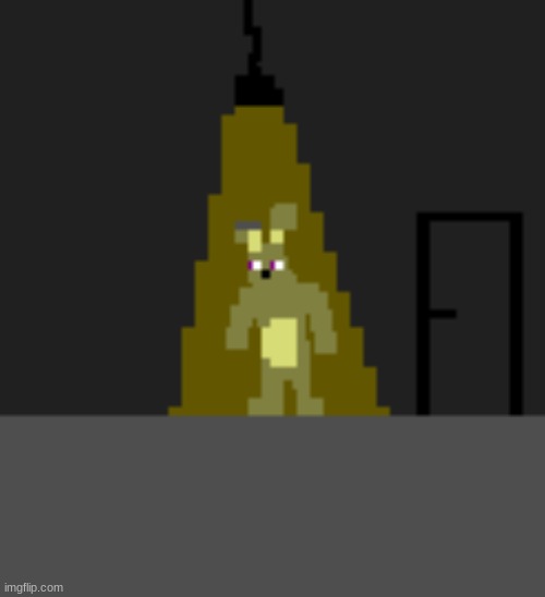 they put sprongletron in the atari | image tagged in springtrap,in,the,atari | made w/ Imgflip meme maker