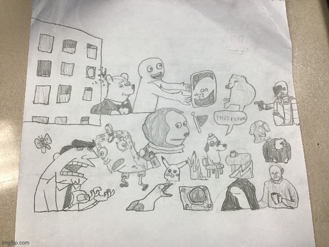 Can you name them all? | image tagged in memes,drawing | made w/ Imgflip meme maker