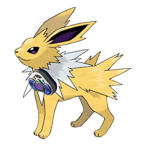 Soapy the Jolteon Sticker Blank Meme Template