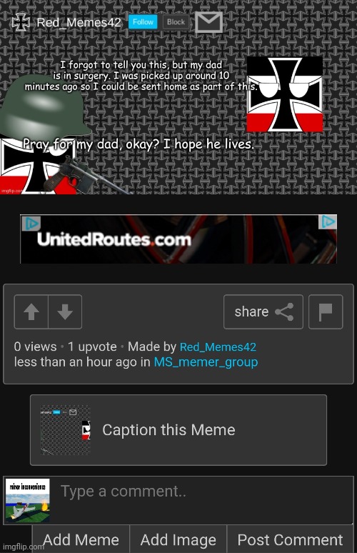It's a joke. | made w/ Imgflip meme maker