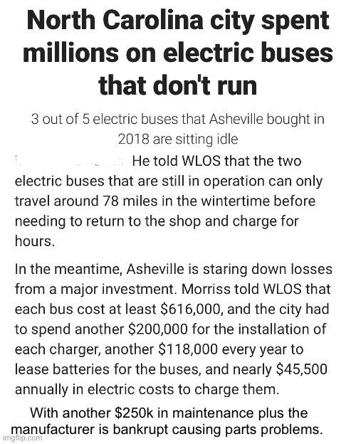 The electric slide | With another $250k in maintenance plus the manufacturer is bankrupt causing parts problems. | image tagged in politics lol,green,government corruption,memes,science fiction | made w/ Imgflip meme maker