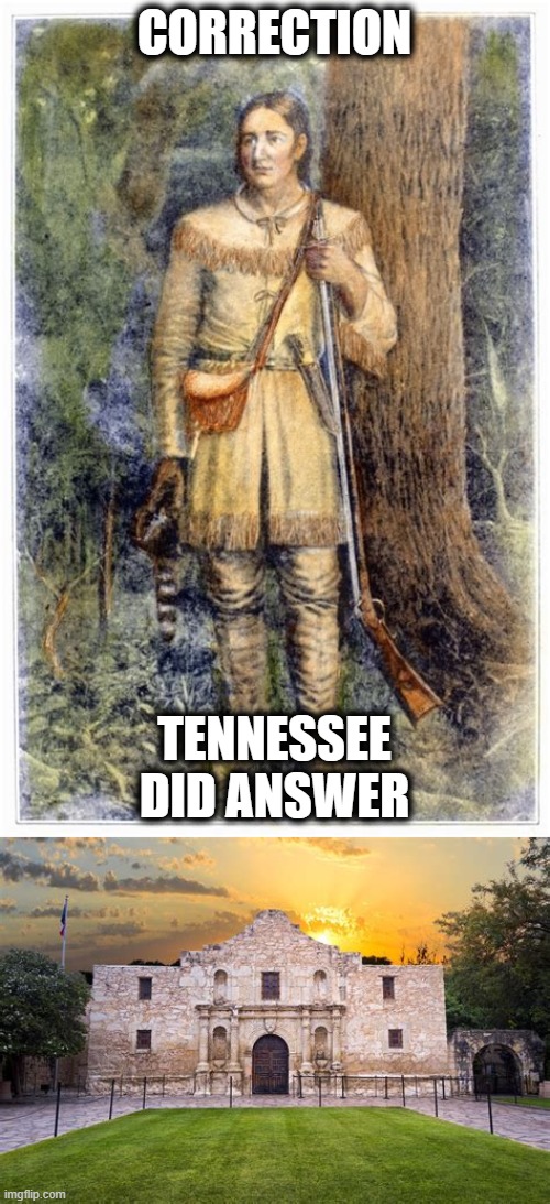 CORRECTION TENNESSEE DID ANSWER | made w/ Imgflip meme maker