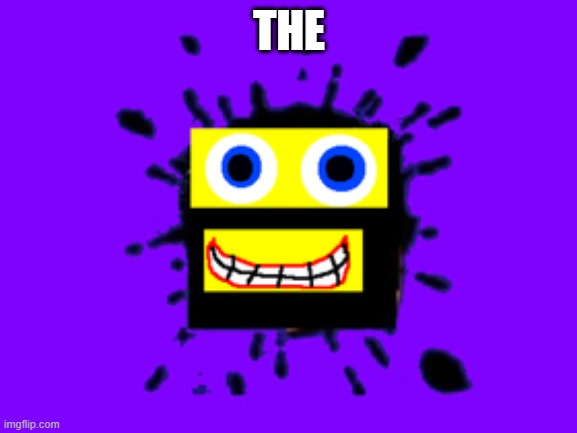 the | THE | image tagged in klasky csupo robot logo | made w/ Imgflip meme maker