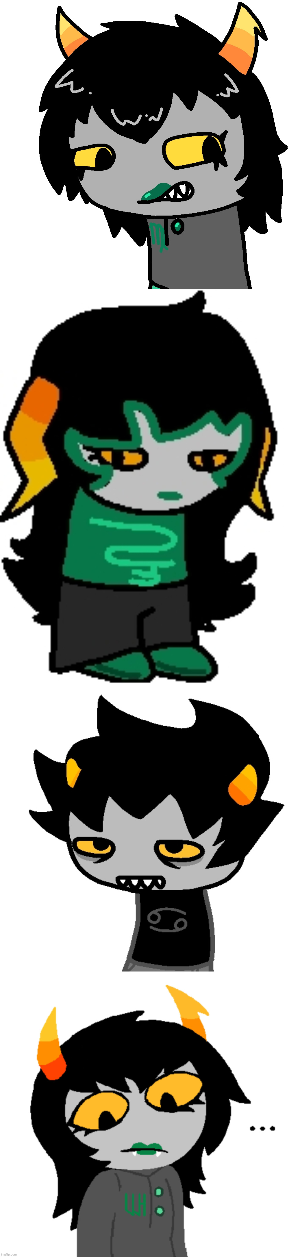 art dump (last one isnt mine tho) | made w/ Imgflip meme maker