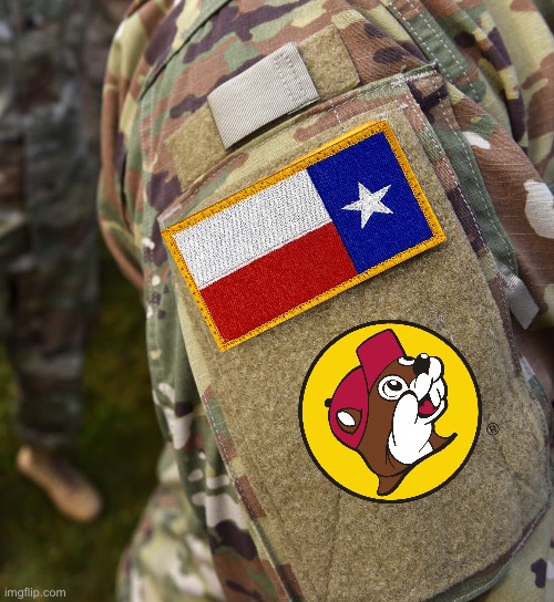 image tagged in texas militia,combat patch | made w/ Imgflip meme maker