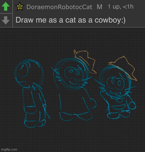 i liked drawing him tbh | made w/ Imgflip meme maker