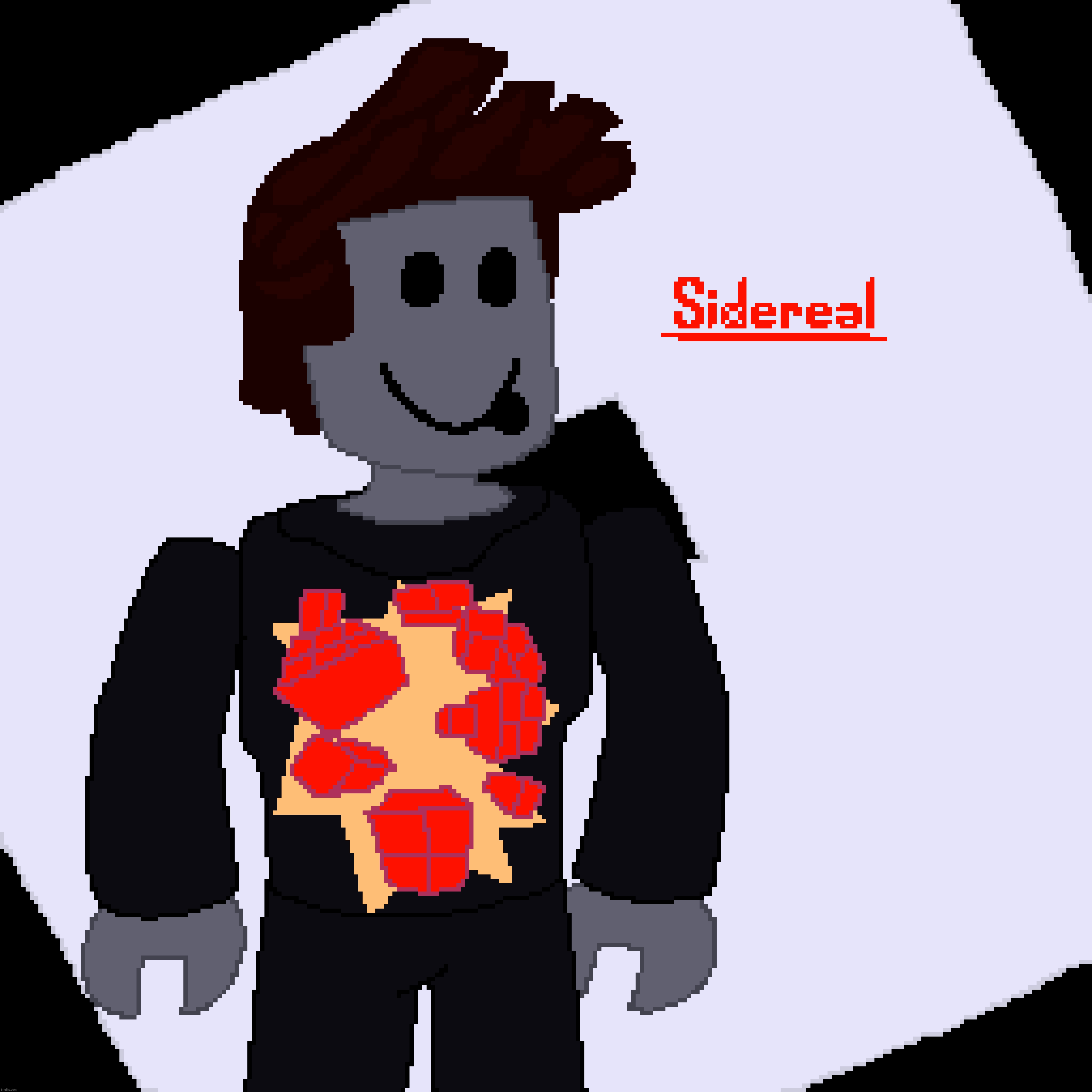 I drew my Roblox avatar (inspired by Mal_Practice) | image tagged in roblox | made w/ Imgflip meme maker