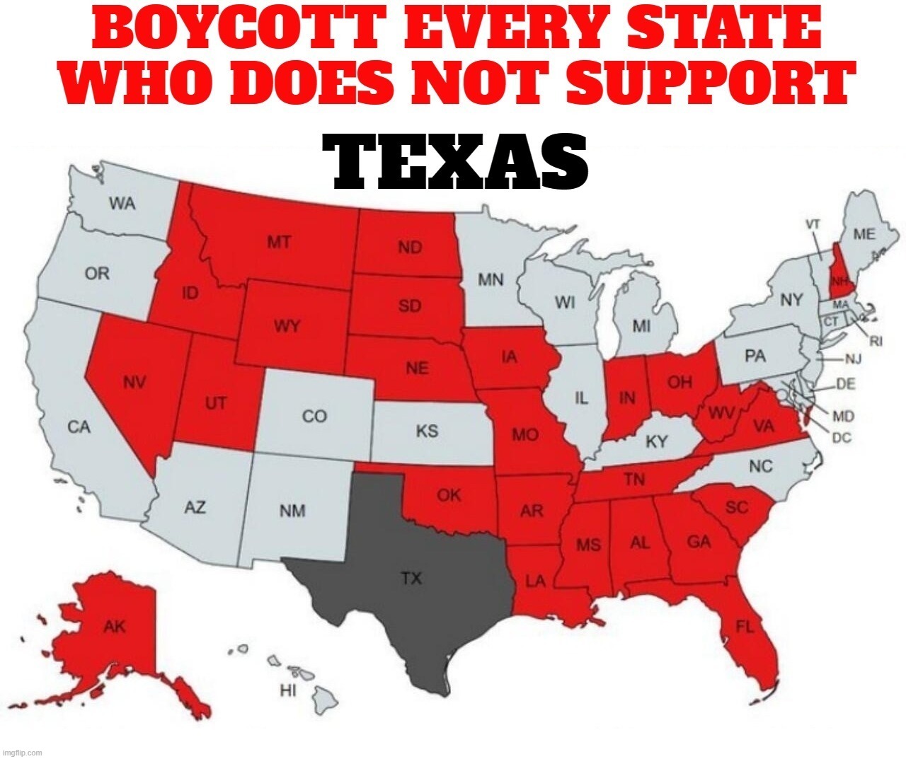 BOYCOTT Every State Who Does Not Support Border Security! | image tagged in nationwide,boycott,crush the commies,cultural marxism,fuck joe biden,let's go brandon | made w/ Imgflip meme maker