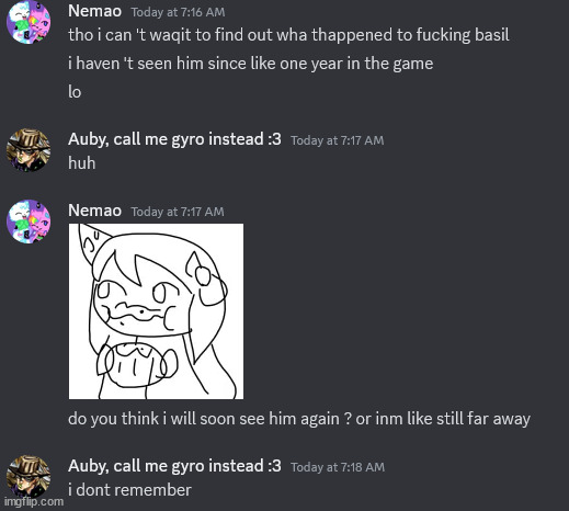 gm chat | made w/ Imgflip meme maker