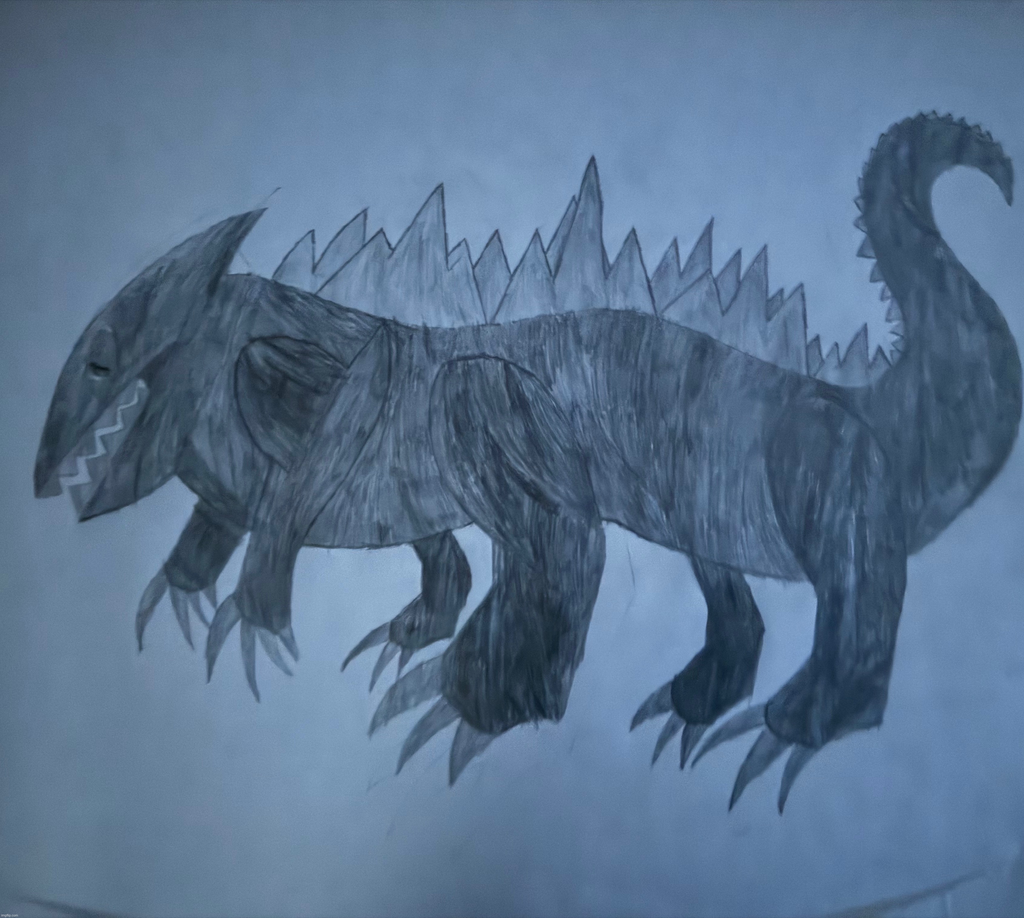 Only graphite Unlimited Devourer. This took 3 days to make | made w/ Imgflip meme maker