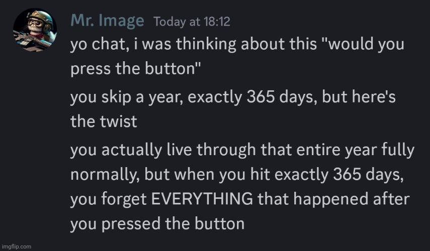 yes thats me in the discord | made w/ Imgflip meme maker