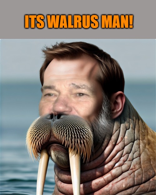 ITS WALRUS MAN! | made w/ Imgflip meme maker