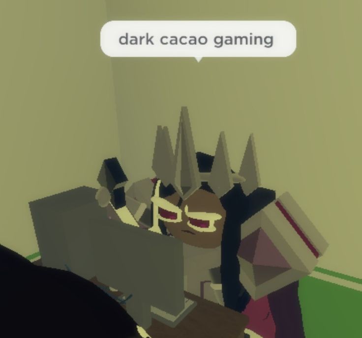 High Quality dark cacao gaming Blank Meme Template