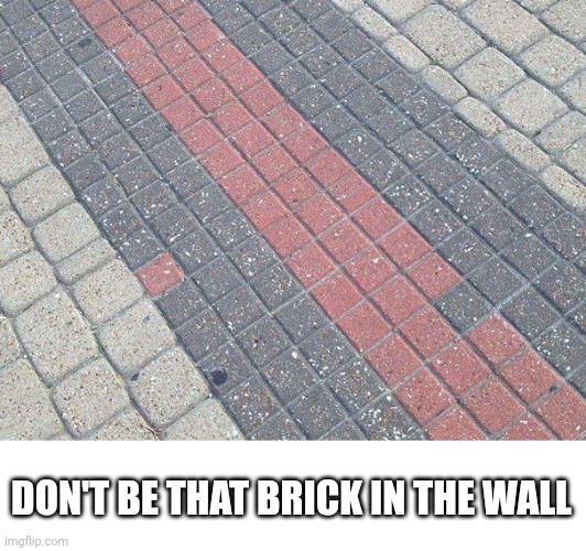 Become Unbrickable! | DON'T BE THAT BRICK IN THE WALL | image tagged in another brick in the wall,disobey,become ungovernable | made w/ Imgflip meme maker