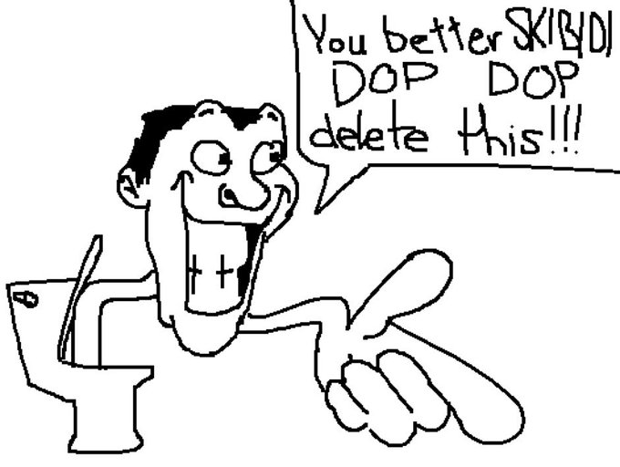 You Better Skibidi Dop Dop Delete This Blank Meme Template