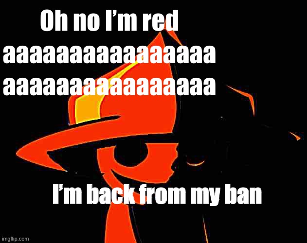 I’m back… The Random person is back! | I’m back from my ban | made w/ Imgflip meme maker