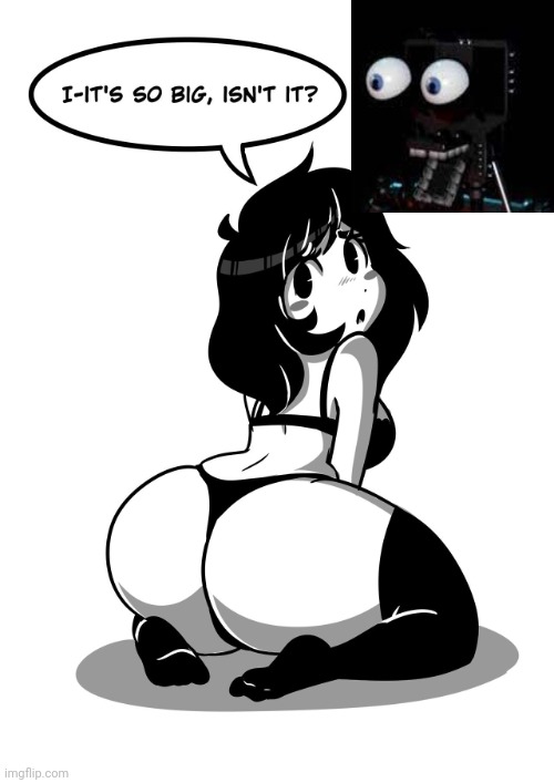 I'm having a panic attack | image tagged in it's too big isn't it | made w/ Imgflip meme maker
