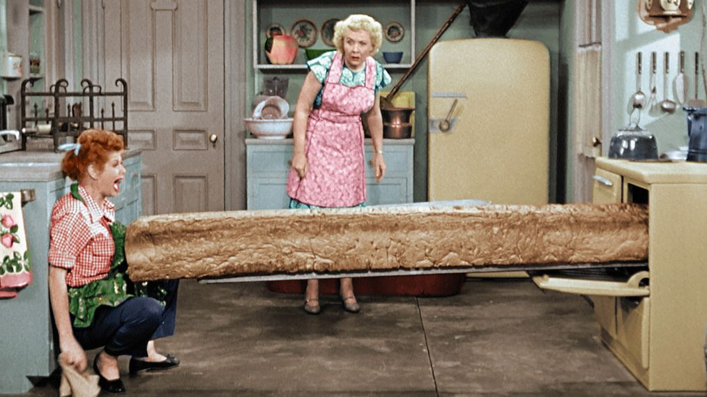 High Quality I Love Lucy Long Bread Blank Meme Template