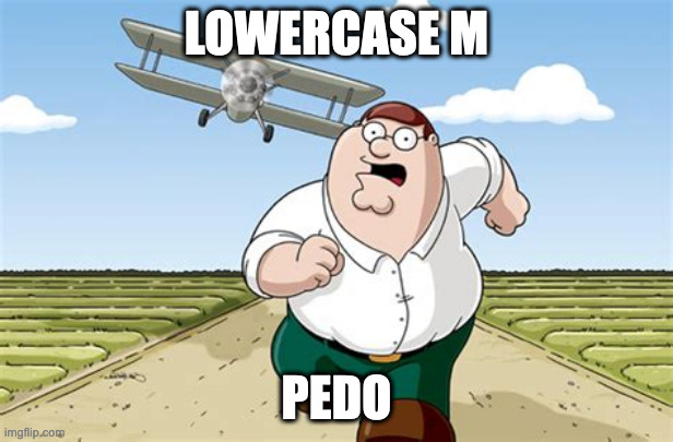 lowercase m pedo | LOWERCASE M; PEDO | image tagged in don't go to x worst mistake of my life | made w/ Imgflip meme maker