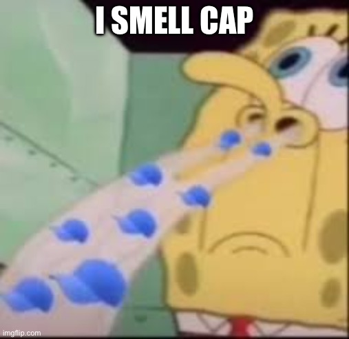 I smell cap | I SMELL CAP | image tagged in i smell cap | made w/ Imgflip meme maker